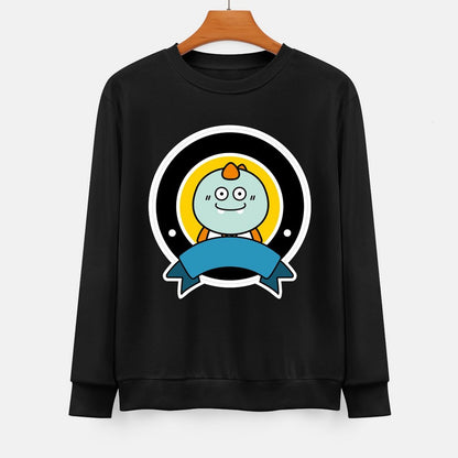 Front Patterned Long Sleeve TopSleek Standard