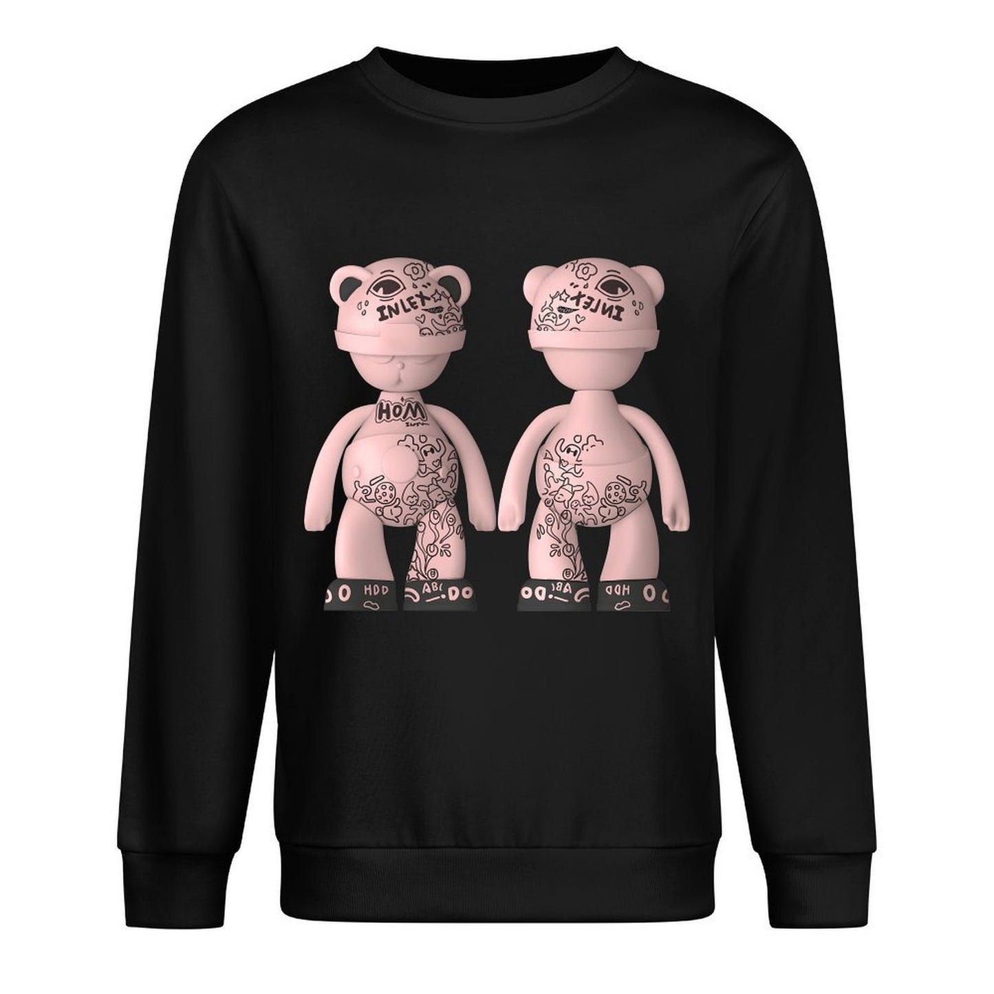 IPIB 250g Crew Neck Long Sleeve Sweatshirt Front GraphicCrew Neck Long Sleeve Sweatshirt6000082-1