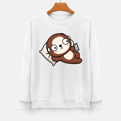 Front Patterned Long Sleeve TopEssentialFit Eco-Conscious