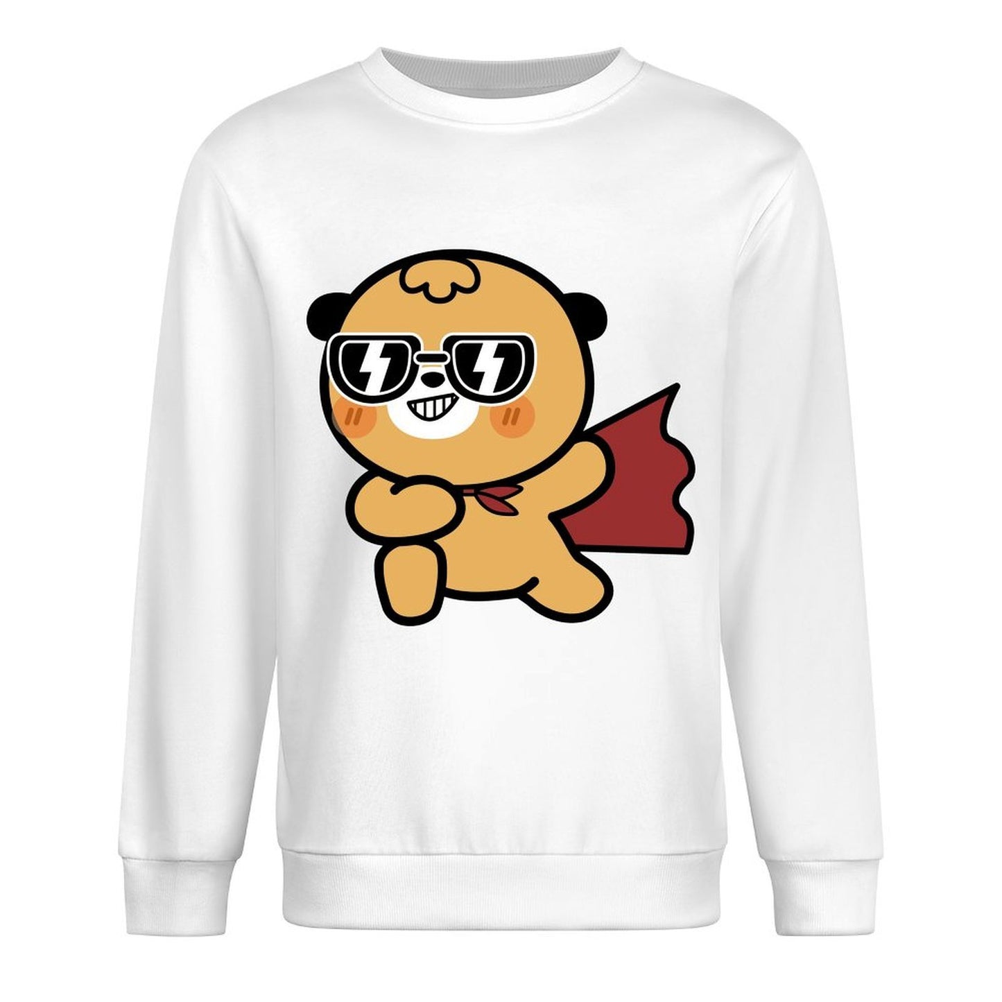 Front Patterned Long Sleeve TopPremium Finish SoftWear