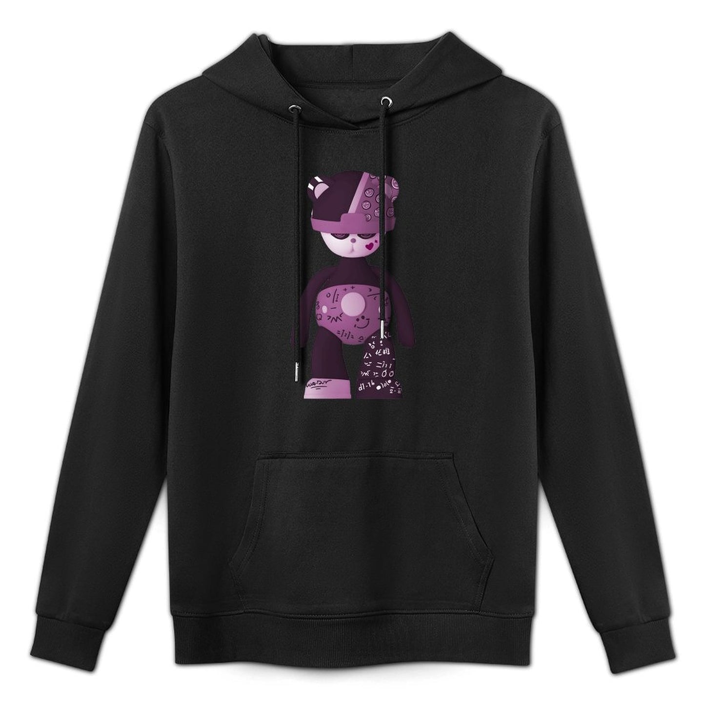 Hoodie Front PatternSleek Retro