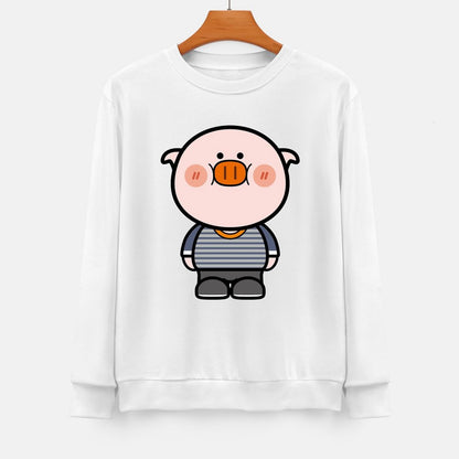 Front Patterned Long Sleeve TopTimeless Retro