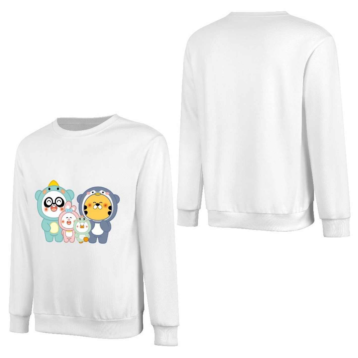 Front Patterned Long Sleeve TopEverydayTee PremiumSeries