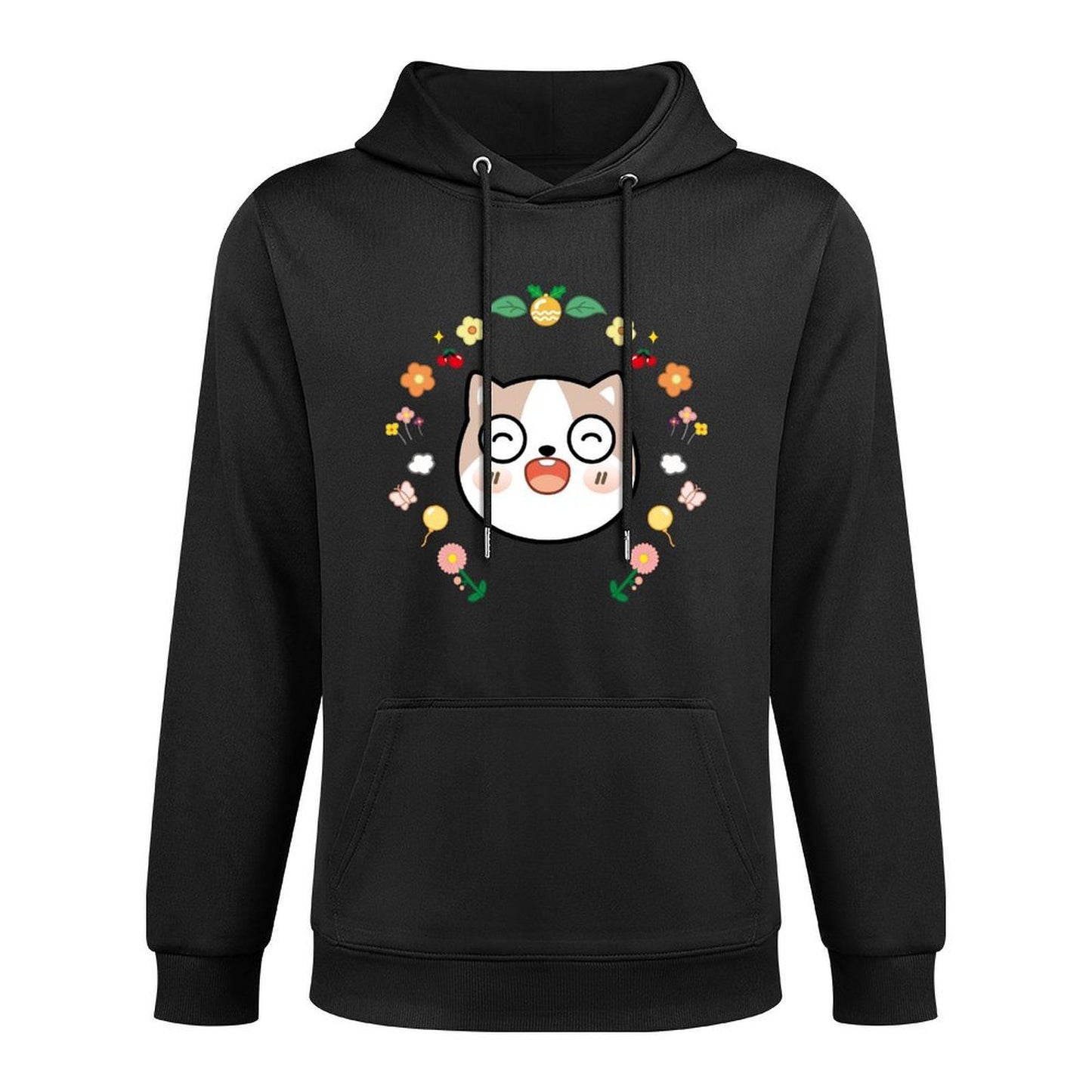 Simple Sleek Front Graphic Hoodies