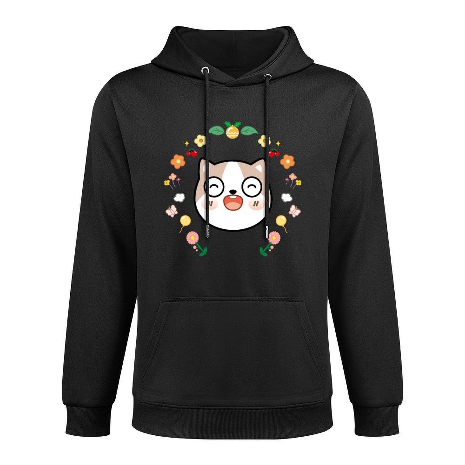 Simple Sleek Front Graphic Hoodies