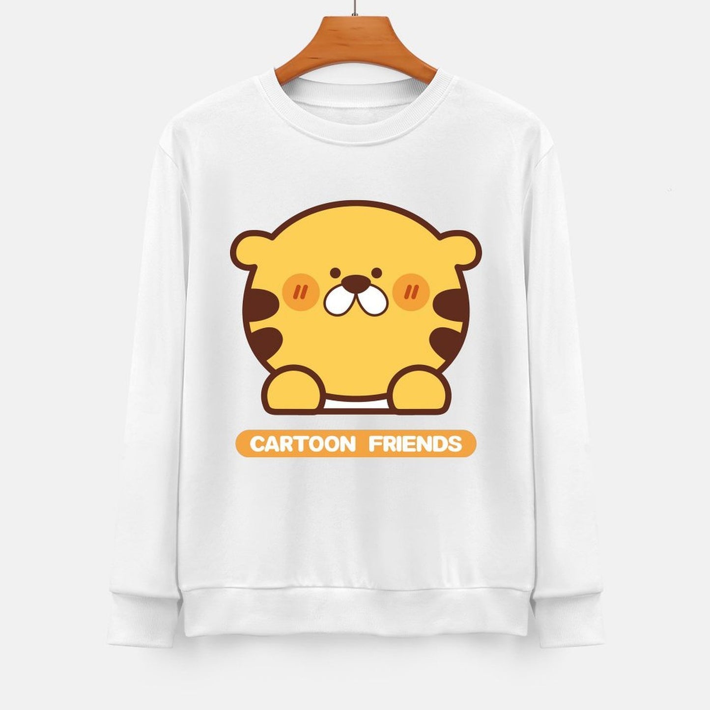 Front Patterned Long Sleeve TopSoftFeel Outdoor