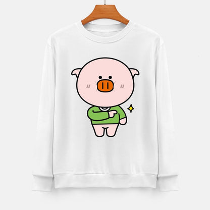 Front Patterned Long Sleeve TopEverydayWear Regular