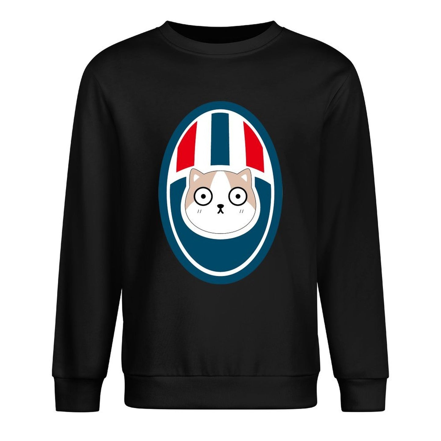 Front Patterned Long Sleeve TopAllSeason Breathable