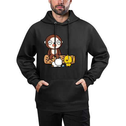IPBR 250g Hooded Pocket Sweatshirt Front GraphicMen's Hooded  Sweatshirt4001551