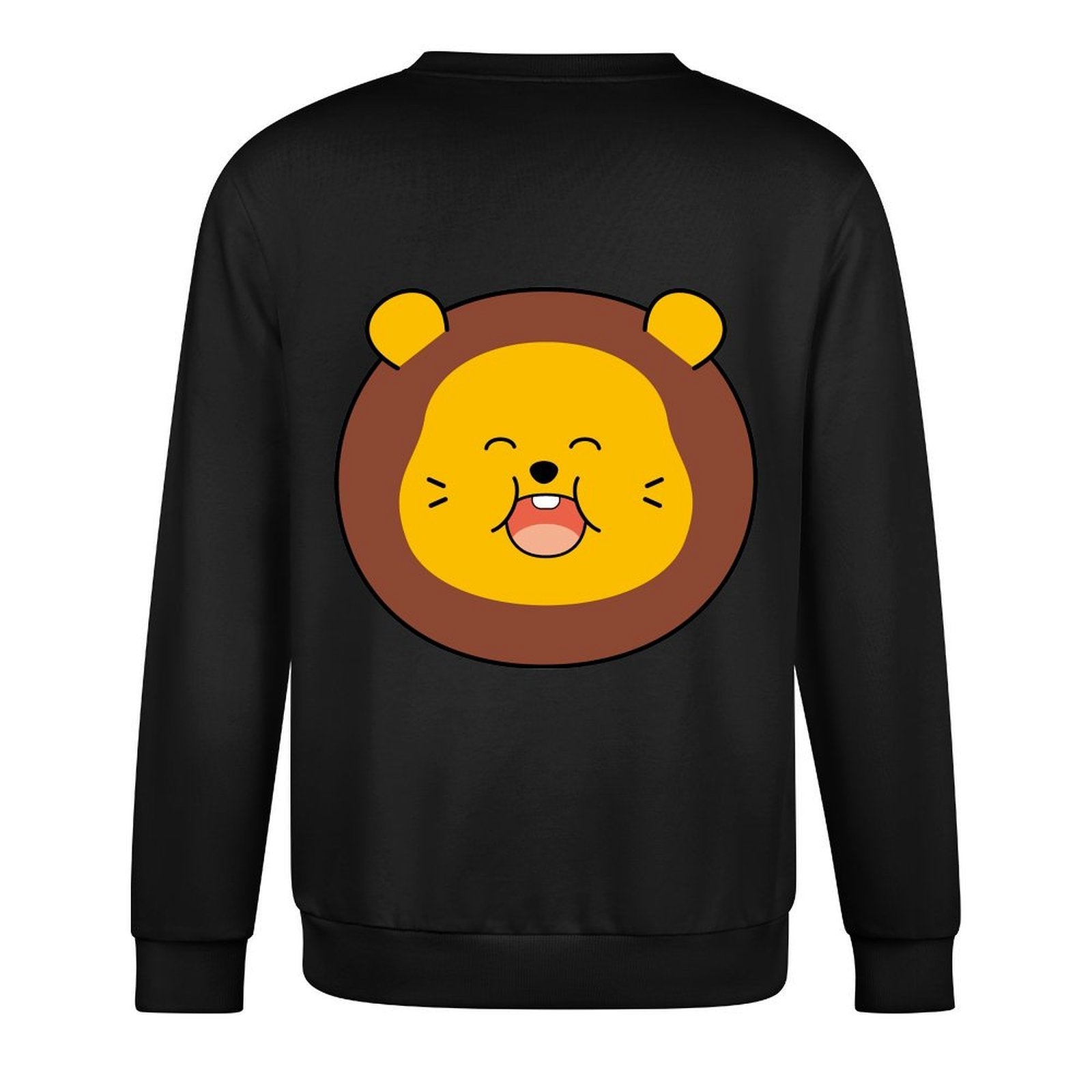 Long-sleeved crew neck sweatshirtMade-to-Order Fade-Proof Long Sleeve