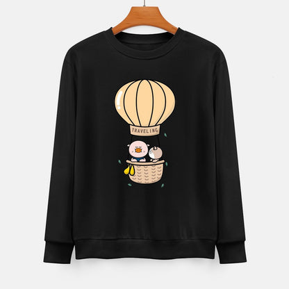 IPBR 250g Crew Neck Long Sleeve Sweatshirt Front GraphicCrew Neck Long Sleeve Sweatshirt4001534