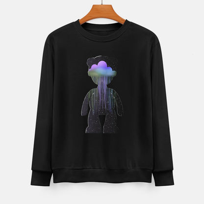 IPIB 250g Crew Neck Long Sleeve Sweatshirt Front GraphicCrew Neck Long Sleeve Sweatshirt6000136-1