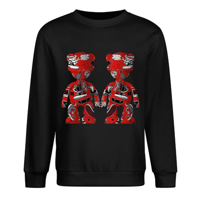 IPIB 250g Crew Neck Long Sleeve Sweatshirt Front GraphicCrew Neck Long Sleeve Sweatshirt6000084-1