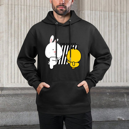 Simple Reliable Front Graphic Hoodies