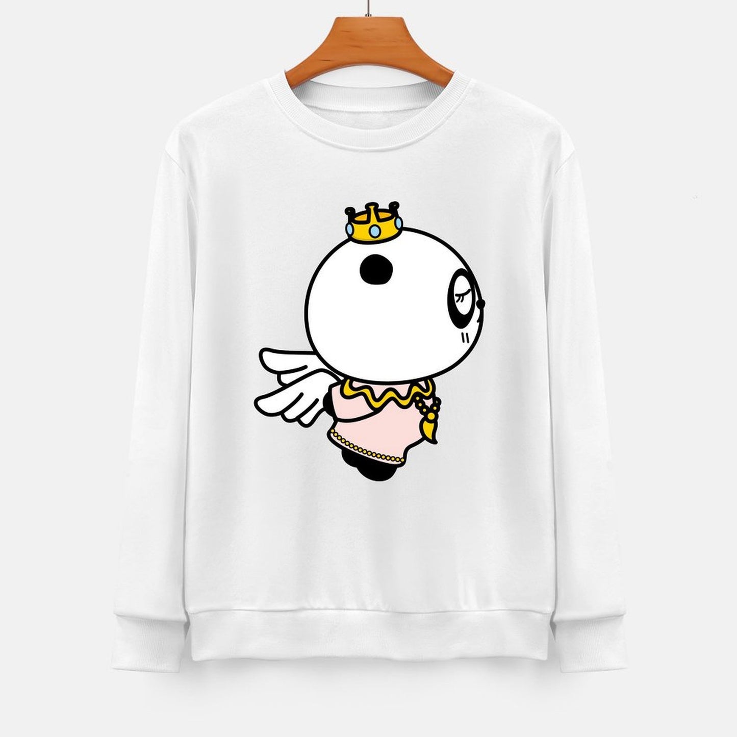 Front Patterned Long Sleeve TopChill AllDay