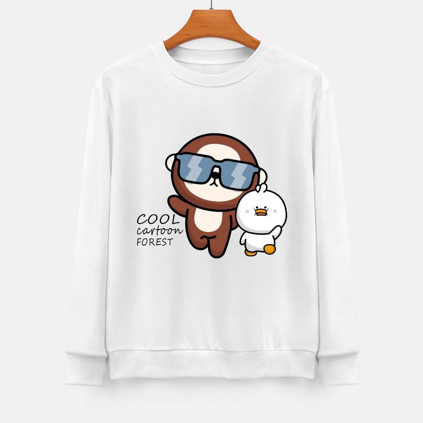 Front Patterned Long Sleeve TopMen¡¯s / Women¡¯s / Youth Easy-Care