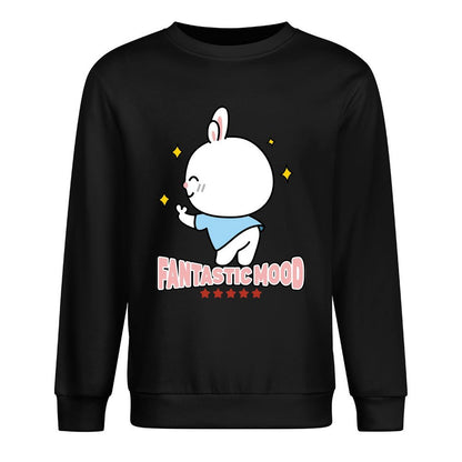 Front Patterned Long Sleeve TopStandard StreetFit