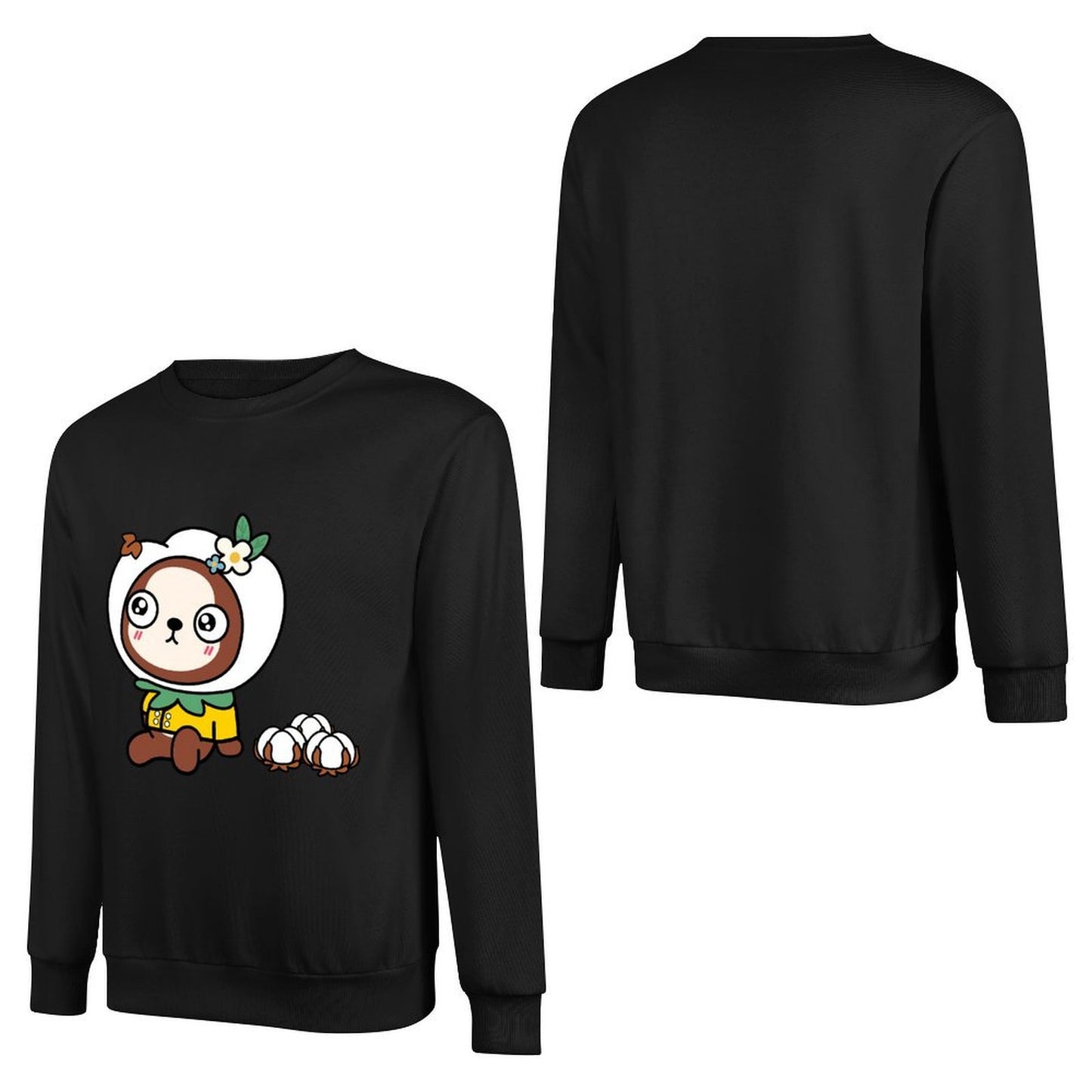 Front Patterned Long Sleeve TopRetro ActiveLine