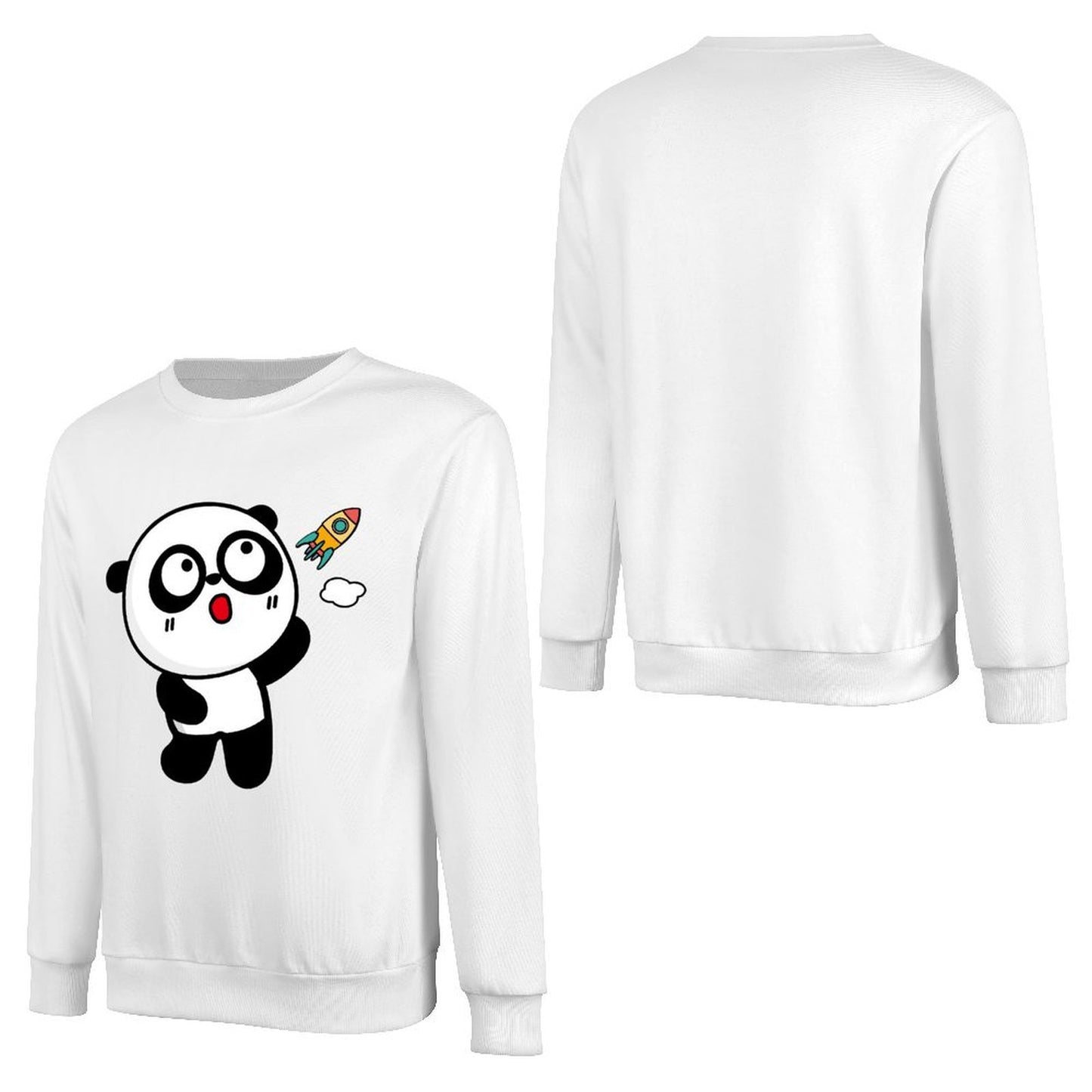 Front Patterned Long Sleeve TopTimeless Street