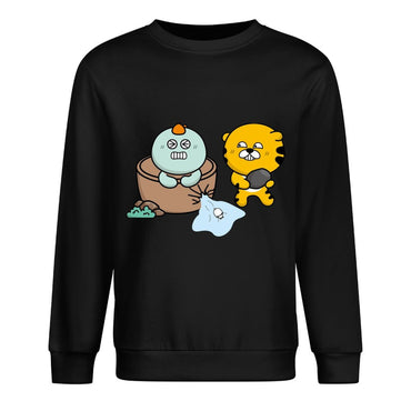 Front Patterned Long Sleeve TopWeekend EverydayComfort