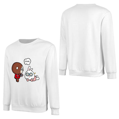 Front Patterned Long Sleeve TopBreathable Heritage