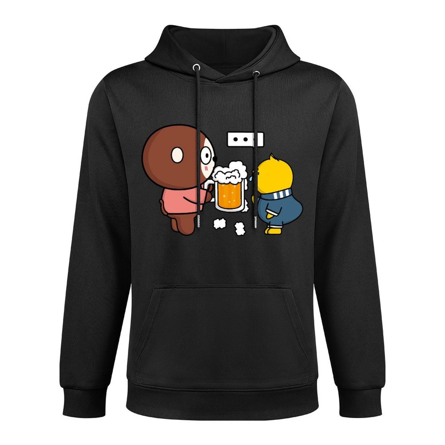 Recycled Long Lasting Front Graphic Hoodies