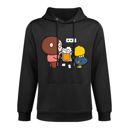 Recycled Long Lasting Front Graphic Hoodies