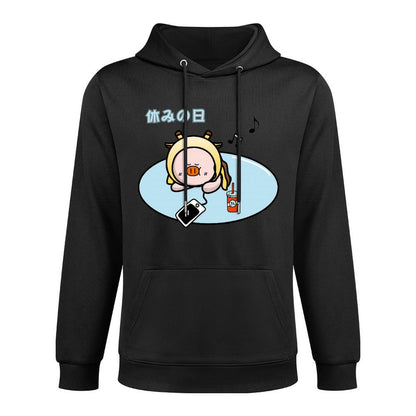 Clean Edges Tear-Resistant Front Graphic Hoodies