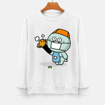 Front Patterned Long Sleeve TopOn-Demand Clean