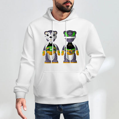 Hoodie Front PatternEasyWear 100% Cotton