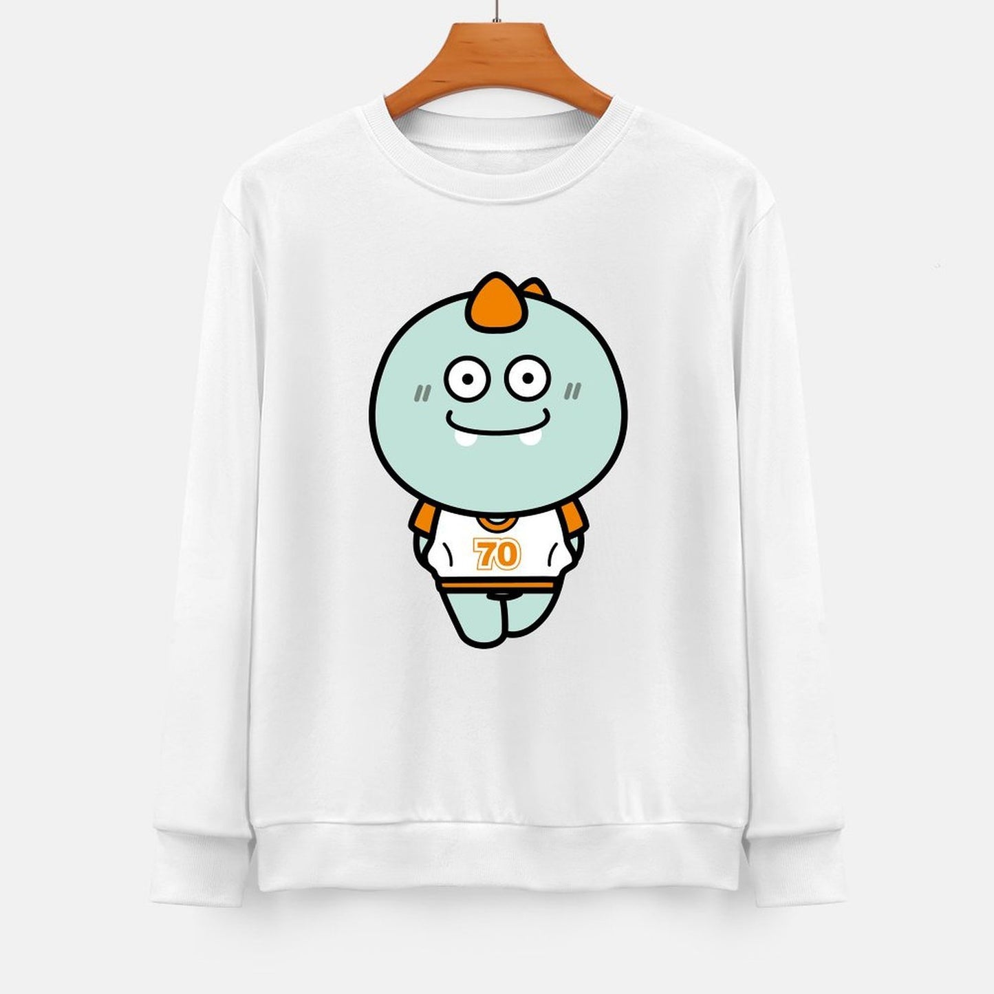 Front Patterned Long Sleeve TopEasy-Care EverydayFit