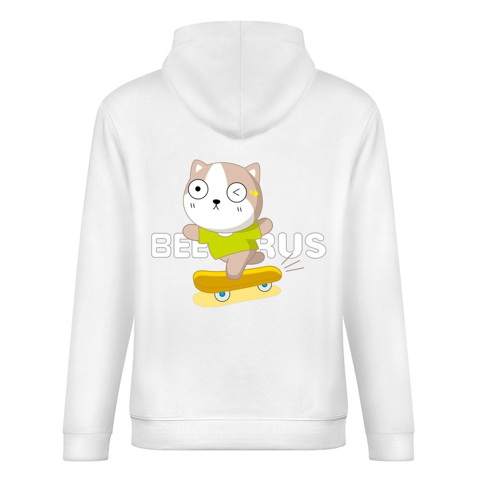 Inkmay Beerus Hoodie 250g crew neck  HoodieSoftLine Eco-ConsciousHoodie