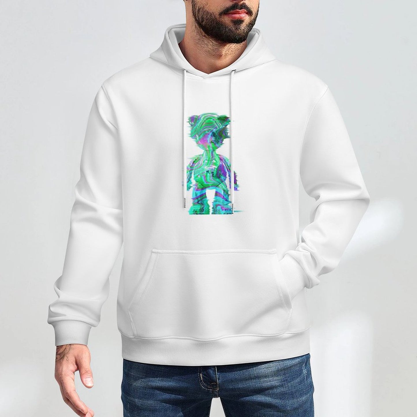 Hoodie Front PatternPocket Tee ModernFit