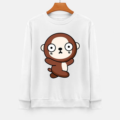 Front Patterned Long Sleeve TopHeavyweight EverydaySeries