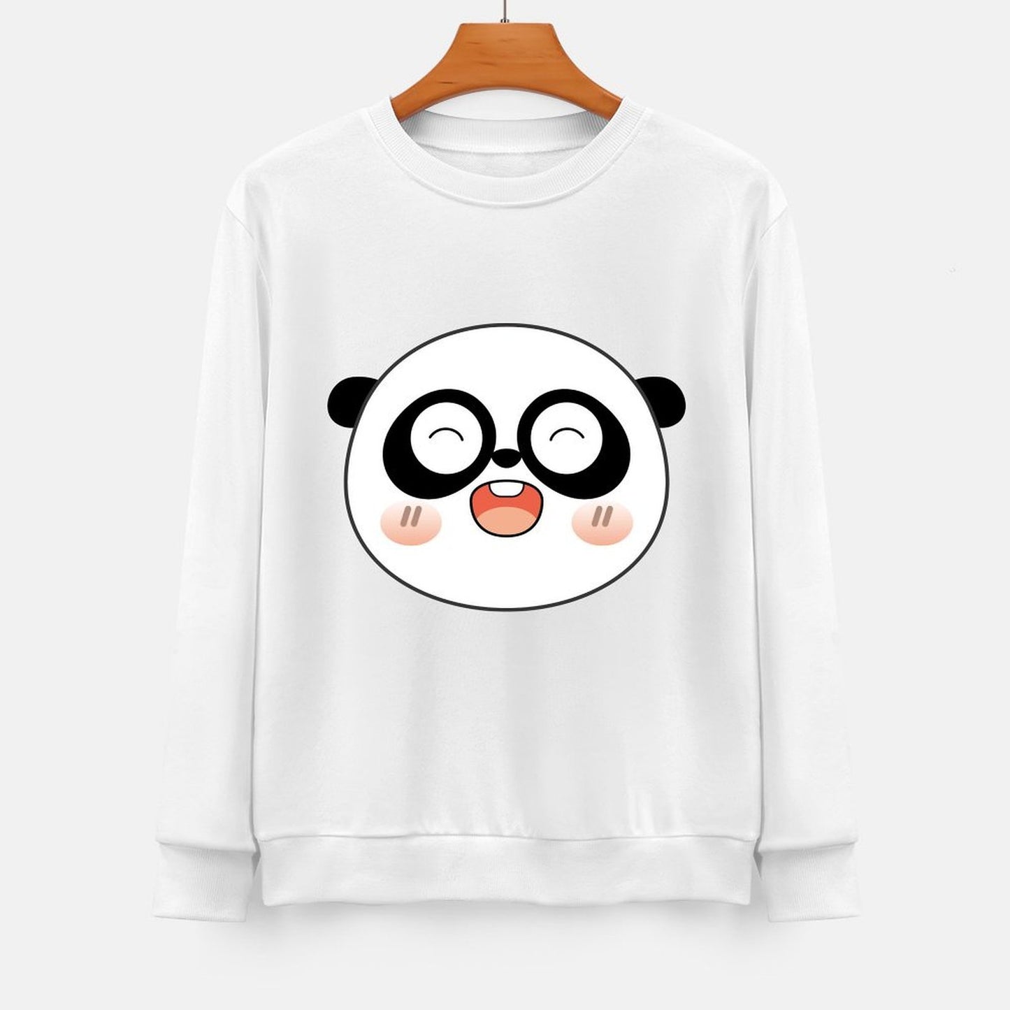 Front Patterned Long Sleeve TopEssentialFit Basic