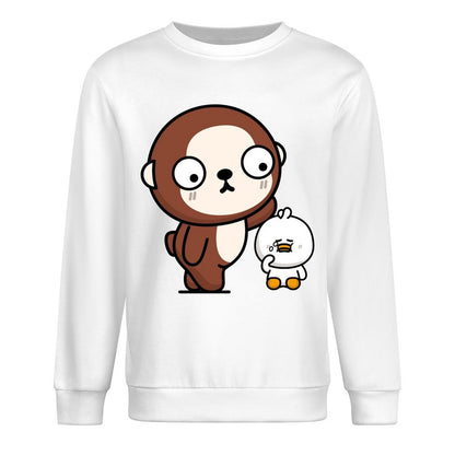 Front Patterned Long Sleeve TopSoftFeel ActiveLine