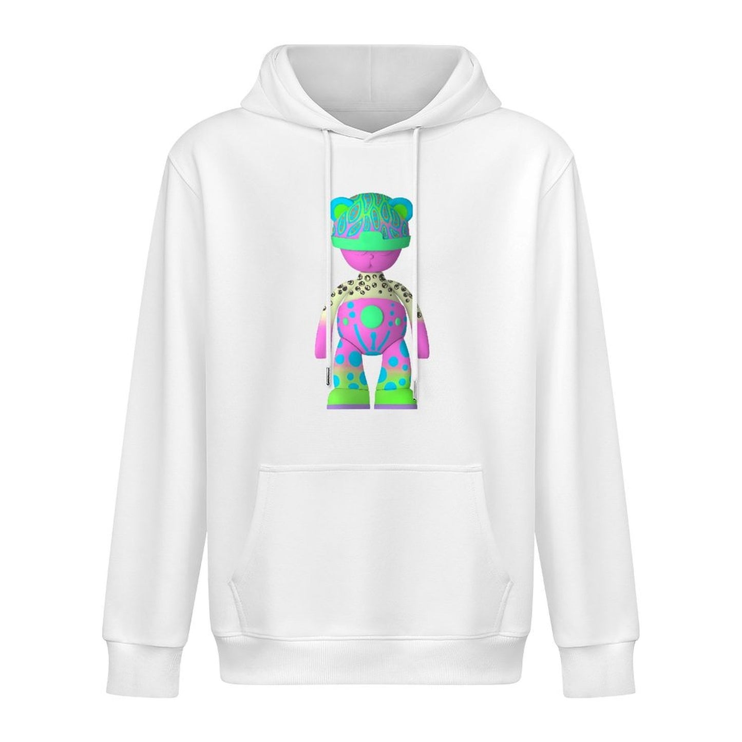 Hoodie Front Pattern100% Cotton Neat