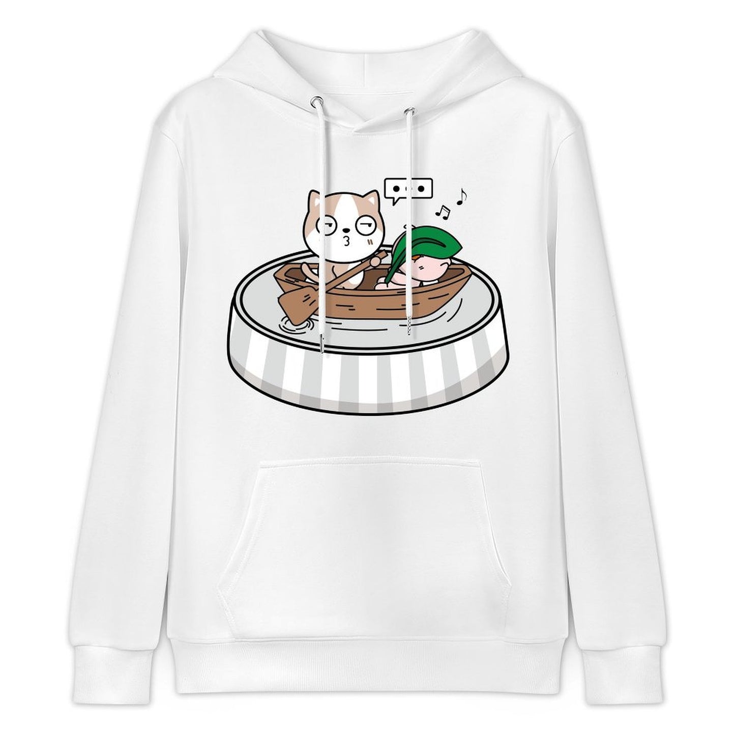 Front Graphic HoodiesHeavyweight Comfort