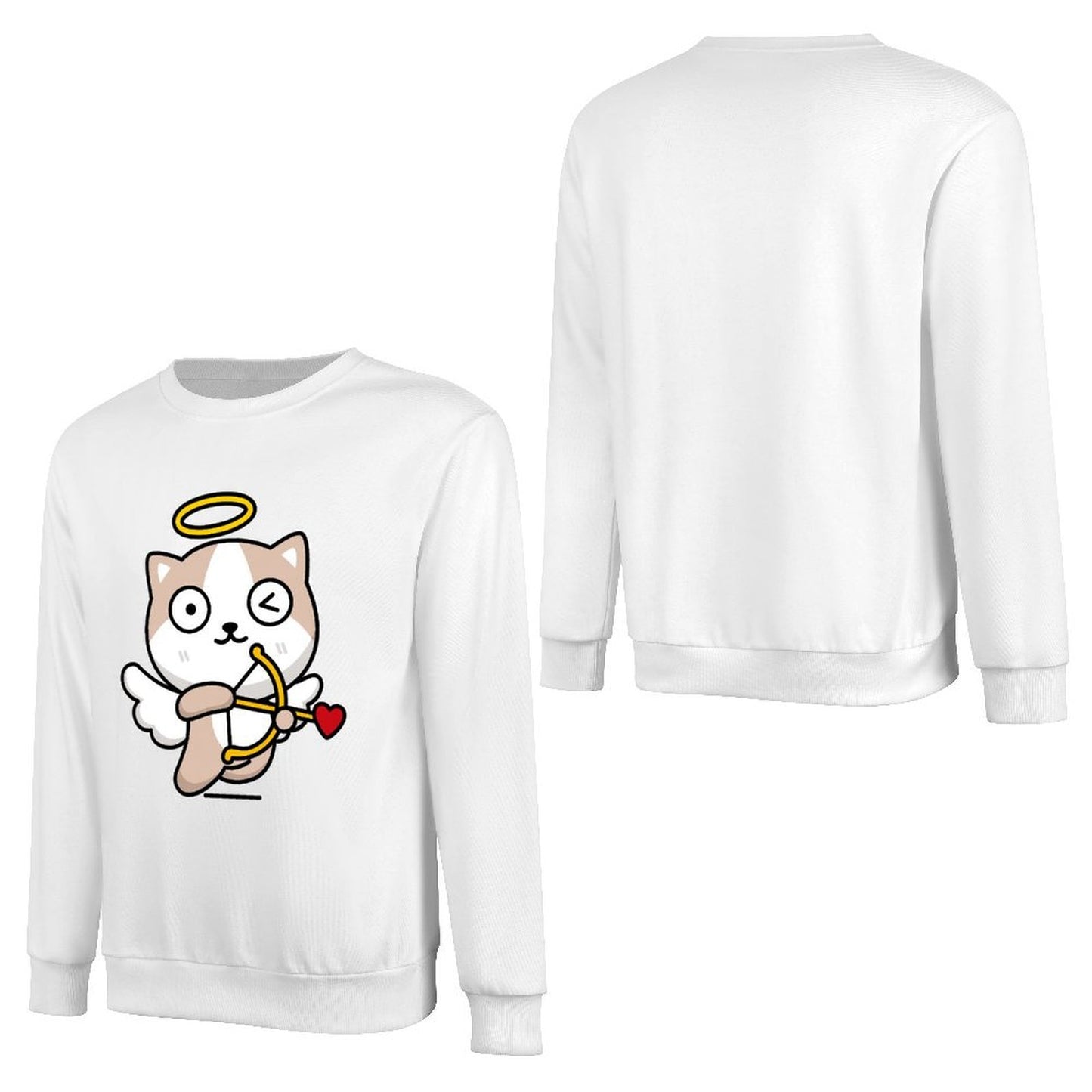 Front Patterned Long Sleeve TopStudio Series