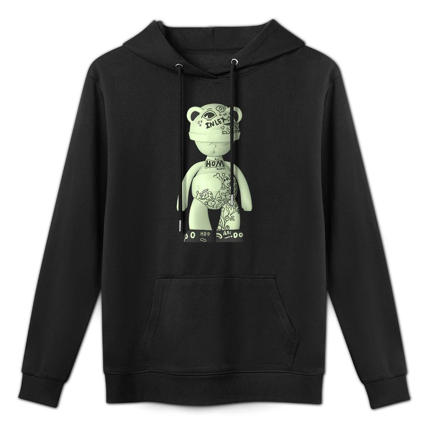 IPIB 250g Hooded Pocket Sweatshirt Front GraphicMen's Hooded  Sweatshirt6000109-6
