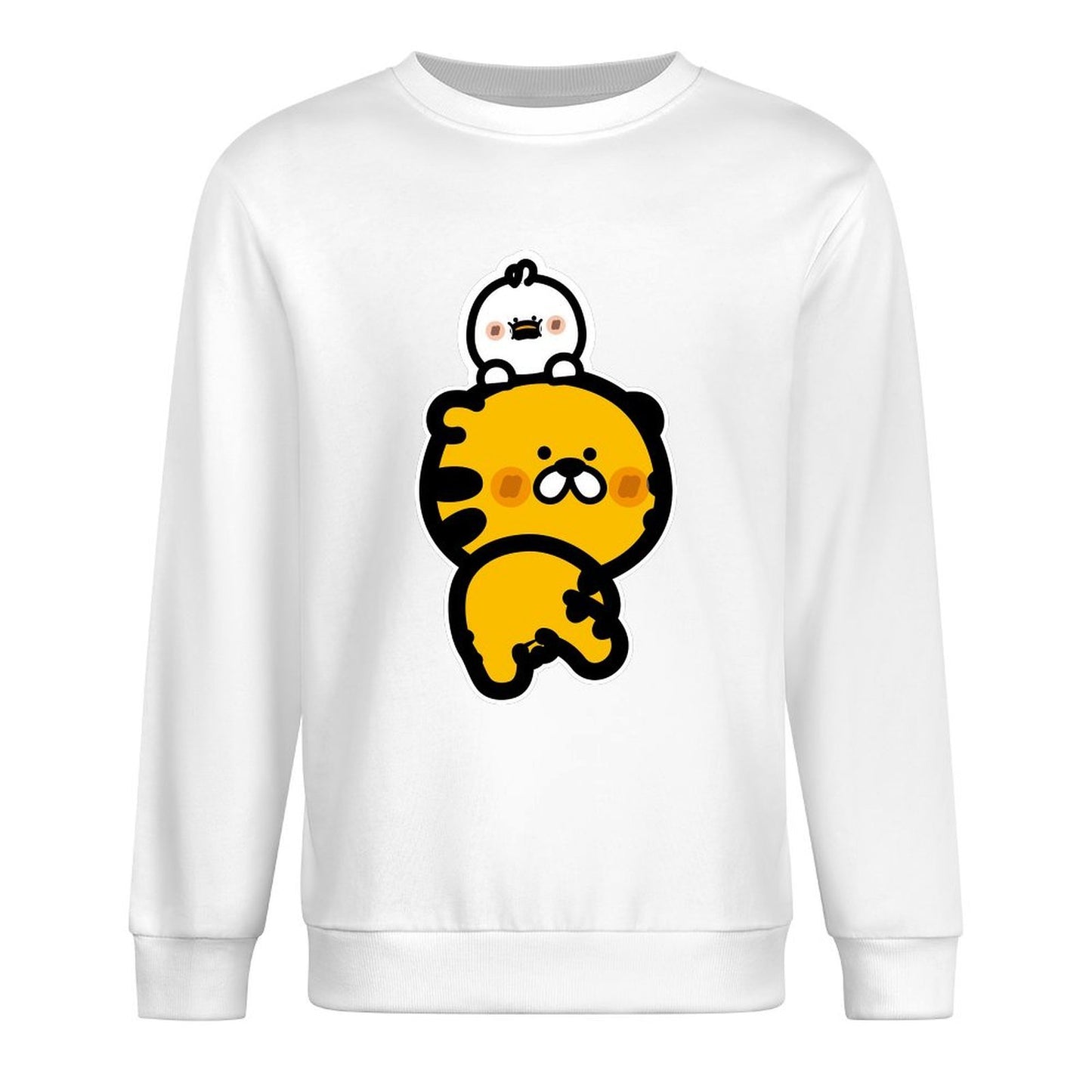 Front Patterned Long Sleeve TopSimpleFit Sleek