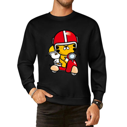 IPBR 250g Crew Neck Long Sleeve Sweatshirt Front GraphicCrew Neck Long Sleeve Sweatshirt4001385