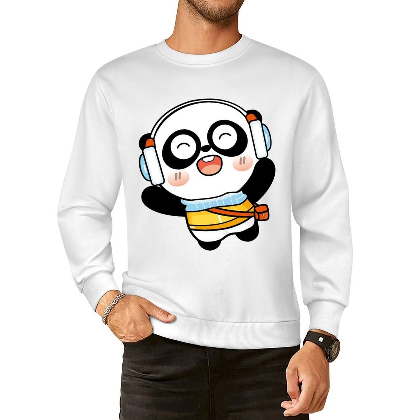 Front Patterned Long Sleeve TopSeries Sharp