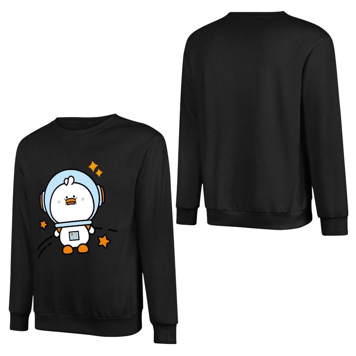 Front Patterned Long Sleeve TopClean Edges Performance