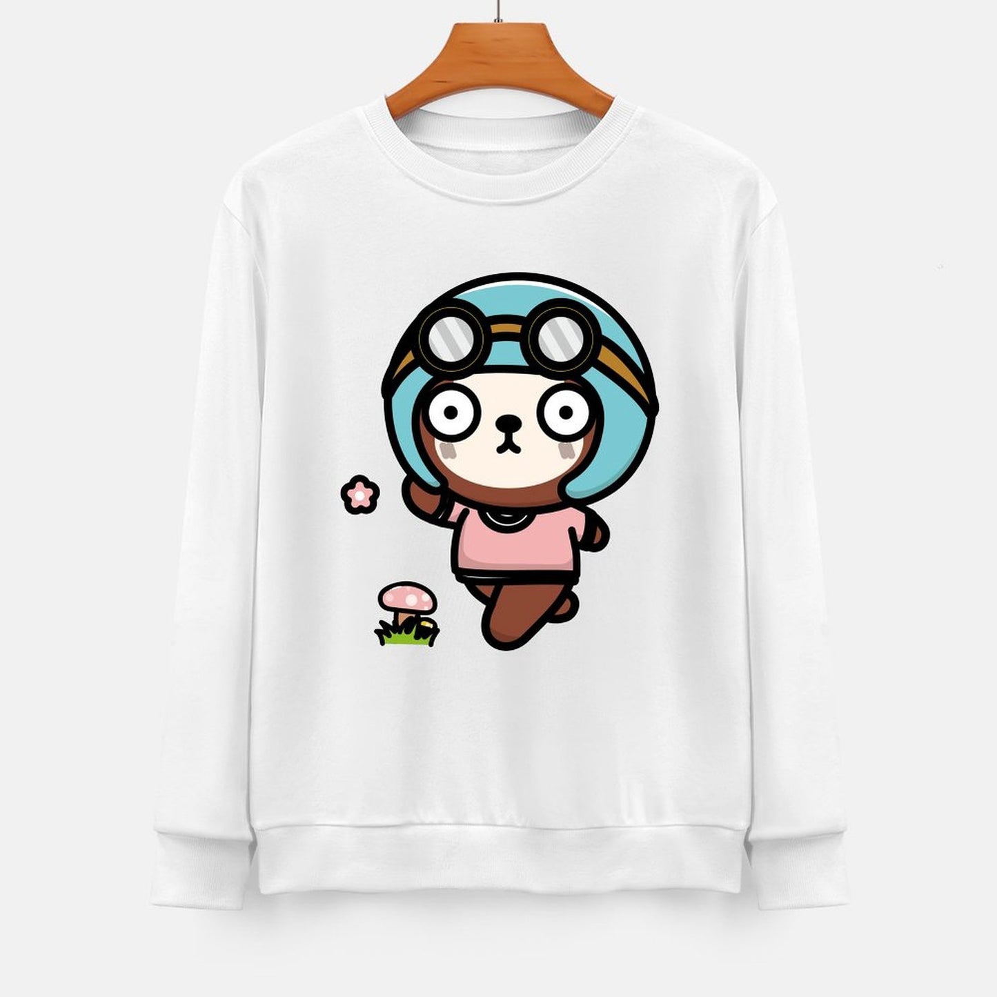 Front Patterned Long Sleeve TopTrueStyle Men¡¯s / Women¡¯s / Youth