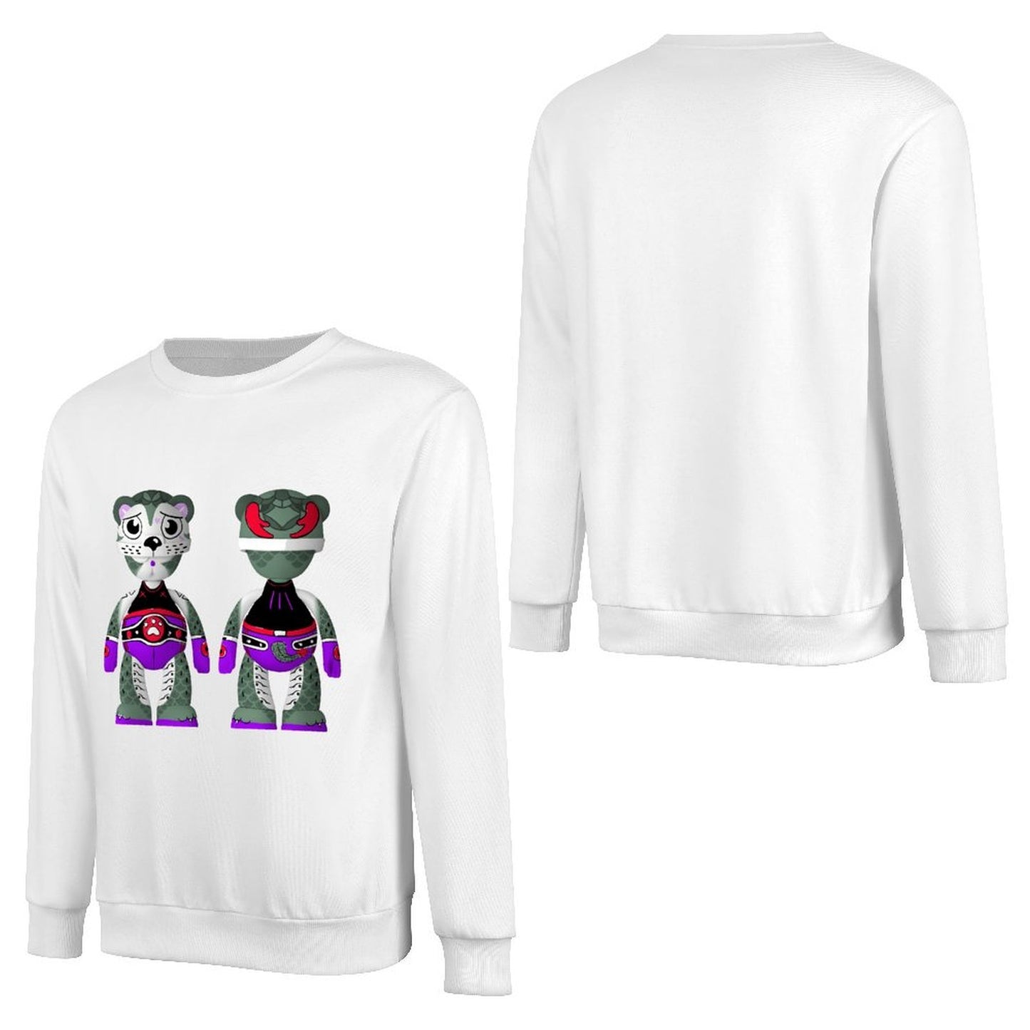 Long Sleeve With Front PatternMidweight RelaxFit