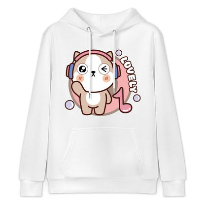 EssentialFit Easy-Care Front Graphic Hoodies