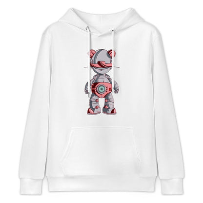 Hoodie Front PatternSolid Sleek