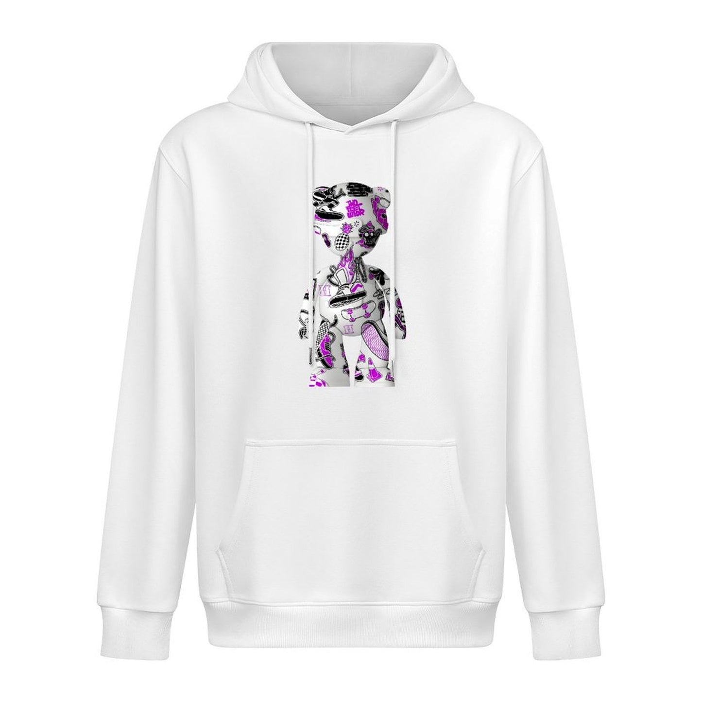 Hoodie Front PatternEverydayTee Batch-Printed