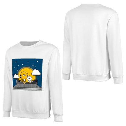 Front Patterned Long Sleeve TopHeavyweight Moisture-Wicking